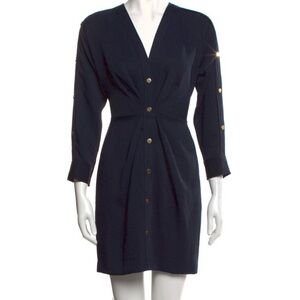 Sandro V-Neck Dress